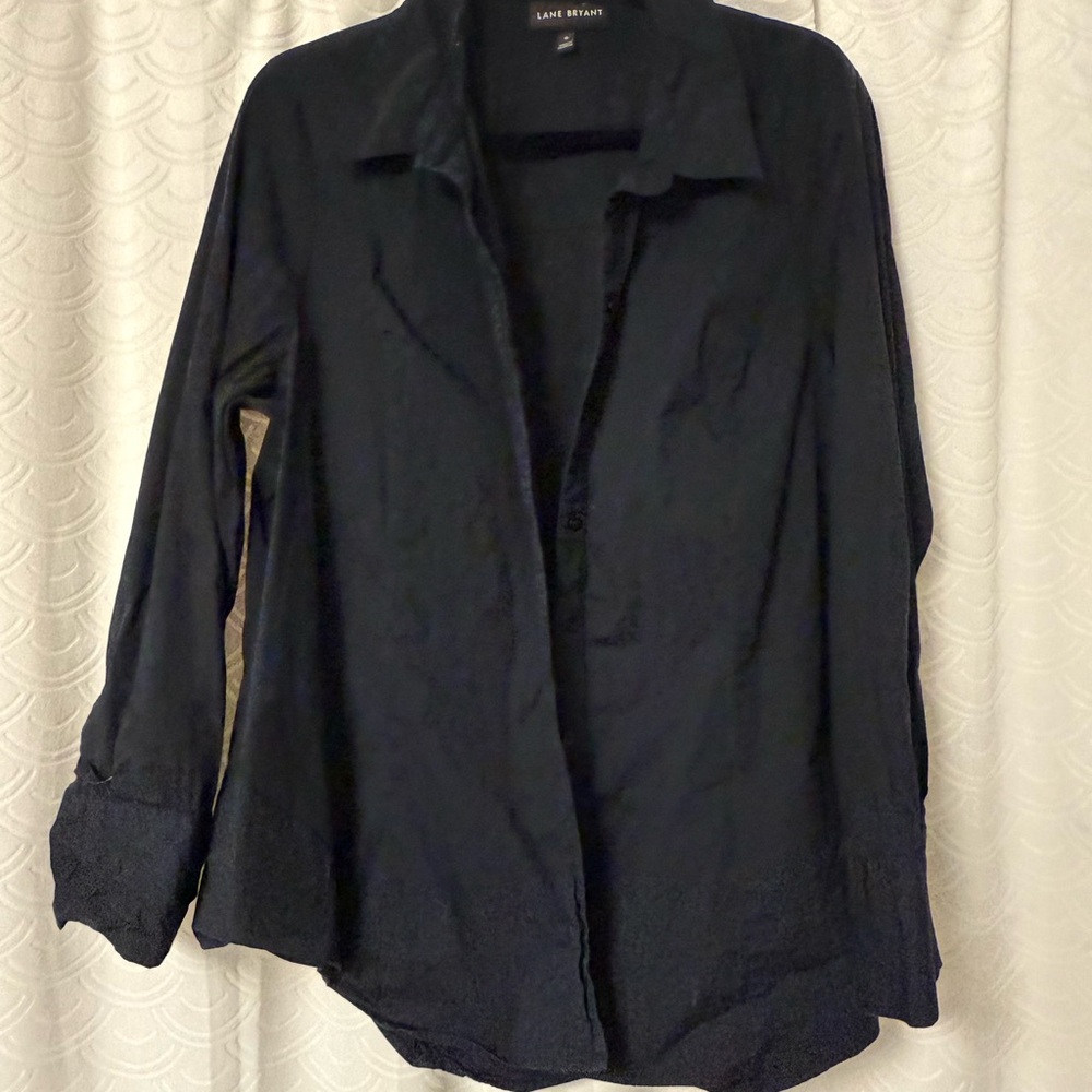 Lane Bryant Black Shirt